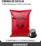 La Capsuleria Cafea Crema di Sicilia, 10 capsule compatibile Nespresso, La Capsuleria (CN50)