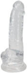 Alive Torrent Extra-Slippery Jelly Dildo Transparent Dildo