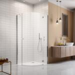 Radaway Cabina de dus semirotunda, cu usa pivotanta, crom lucios, Radaway Torrenta PDJ 131800-01-01 (131800-01-01)