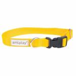 amiplay collar SAMBA - нашийник за куче - ЖЪЛТ, размер XL - 40-70 х 2 см - Полша - 278547