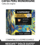 La Capsuleria Cafea Peru Monorigine, 16 capsule compatibile Nescafe Dolce Gusto, La Capsuleria (DG38)