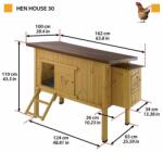 Ferplast Kокошкарник hen house 30 - КЛЕТКА (57096000)