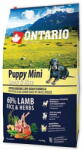 ONTARIO Puppy Mini Lamb & Rice Kutyatáp, 6 kg