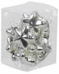 Decoration & Design Csillag üveg 4 cm fényes 12 db (100246)