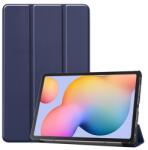 Gigapack Tok álló, bőr hatású (FLIP, oldalra nyíló, TRIFOLD asztali tartó funkció) SÖTÉTKÉK Samsung Galaxy Tab S6 Lite 10.4 WIFI (SM-P610) 2020, Samsung Galaxy Tab S6 Lite 10.4 LTE (SM-P615) 2020, (GP-98333)