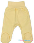 NEW BABY csecsemő lábfejes nadrág sárga 56 (0-3 h)