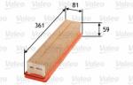 VALEO Filtru aer VALEO 585056 (585056) - automobilus