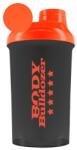 BodyBulldozer Shaker BODYBULLDOZER fekete narancssárga 500 ml - BodyBulldozer