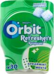 Orbit Refreshers Spearmint menta- és mentolízű cukormentes rágógumi édesítőszerrel 67 g
