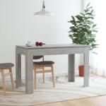 vidaXL Masă de bucătărie, gri beton, 120 x 60 x 76 cm, PAL (800760)