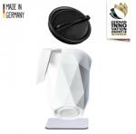  Cana de cafea magnetica din plastic + capac + suport Pahar