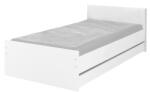  Max XXL ágy ágyneműtartóval 200x90 - fehér