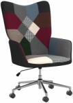 vidaXL Scaun de relaxare, material textil, petice (328205)