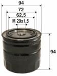 VALEO Filtru ulei VALEO 586026 (586026) - automobilus