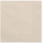 PartyDeco S. r. o Szalvéta, beige, 33 x 33 cm, 20 db/cs
