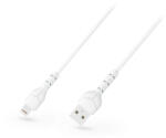 DEVIA USB - Lightning adat- és töltőkábel 1 m-es vezetékkel - Devia Kintone Cable V2 Series for Lightning - 5V/2.1A - fehér - ECO csomagolás - nextelshop