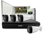 Acvil Sistem supraveghere exterior middle Acvil Pro ACV-M4EXT40-4K, 4 camere, 4K, IR 40 m, 2.8 mm, HDD 1 TB, audio prin coaxial (ACV-M4EXT40-4K)