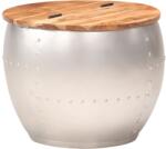 vidaXL Măsuță de cafea, 53 x 43 cm, lemn masiv de acacia (287485) Masa de cafea