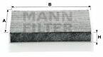 Mann-filter Filtru, aer habitaclu MANN-FILTER CUK 1611 (CUK 1611) - automobilus