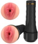 Tracy's Dog Cup - élethű műpunci maszturbátor (fekete-natúr) - sexshopcenter