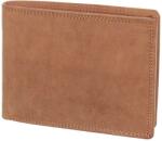 Baaron Barna férfi bőr pénztárca (JC02 Plain Tan)