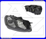 VW GOLF 6 Kombi 2008.10-2013.07 /5K/ Fényszóró jobb Bi-XENON (D1S/LED) kanyarkövetős, nappali fénnyel, motorral (izzó és elektronika nélkül) HELLA 1ZS 009 902-781