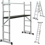 Jago Kombinált állványzat 3 in1 munkaállvány + 2 létra (BGR01)