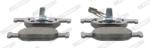 FERODO set placute frana, frana disc FERODO PREMIER ECO FRICTION FDB1040 (FDB1040)