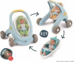 Smoby Minikiss 3 az 1-ben járássegítő babakocsi és babaülőke (210207)