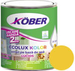 Köber Email lucios pe bază de apă Ecolux Kolor Köber galben RAL 1003 2, 5 l