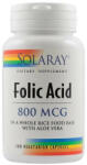 SOLARAY - Acid Folic 800 mcg SECOM Solaray 30 capsule 30 capsule Suplimente alimentare 800 mcg - hiris