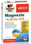 Doppelherz - Magneziu plus Calciu si D3 DoppelHerz 30 tablete Suplimente alimentare 600 mg - hiris