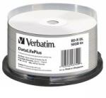 Verbatim Discuri BD-R Verbatim, Dual Layer, 50GB, 6x (Imprimabile lat) - 25 bucăți într-un ax