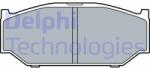DELPHI set placute frana, frana disc DELPHI LP1853 (LP1853)