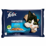FELIX 4x85g Fantastic Lazac + Lepényhal Alutasak 457 - krizsopet