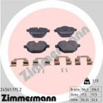 ZIMMERMANN set placute frana, frana disc ZIMMERMANN 24561.175. 2 (24561.175.2)