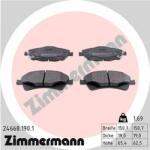 ZIMMERMANN set placute frana, frana disc ZIMMERMANN 24668.190. 1 (24668.190.1)