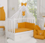 BabyLion Royal 5 részes ágyneműhuzat szett - Mustár - babylion