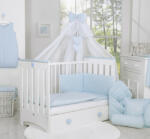 BabyLion Royal 5 részes ágyneműhuzat szett - Kék - babylion