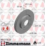 ZIMMERMANN Disc frana ZIMMERMANN COAT Z 380.2170. 20 (380.2170.20)