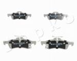JAPKO set placute frana, frana disc JAPKO 51225 - automobilus