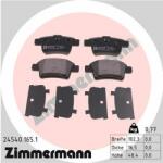 ZIMMERMANN set placute frana, frana disc ZIMMERMANN 24540.165. 1 (24540.165.1)
