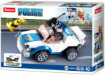 Sluban Police - Hátrahúzható rendőrautó építőjáték készlet (M38-B0824)