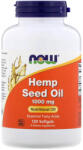 NOW Hemp Seed Oil (Ulei de Canepa), 1000mg, Now Foods, 120 softgels