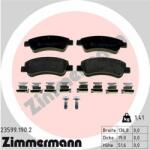 ZIMMERMANN set placute frana, frana disc ZIMMERMANN 23599.190. 2 (23599.190.2)