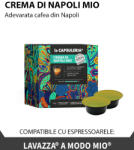 La Capsuleria Cafea Crema di Napoli Mio, 16 capsule compatibile Lavazza a Modo Mio , La Capsuleria (CA03)