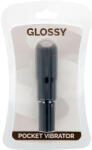 Glossy Mini Vibrator Glossy Negru Vibrator