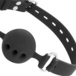 DARKNESS Calus Darkness Ball Silicone Gag Black