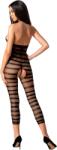 PASSION Catsuit Passion Woman Bs081 Bodystocking - Negru One Size