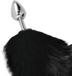 DARKNESS Dop Anal Darkness Negru Cu Coada 8cm